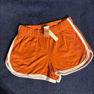 PINK Victoria's Secret Women's Orange Athletic Shorts
